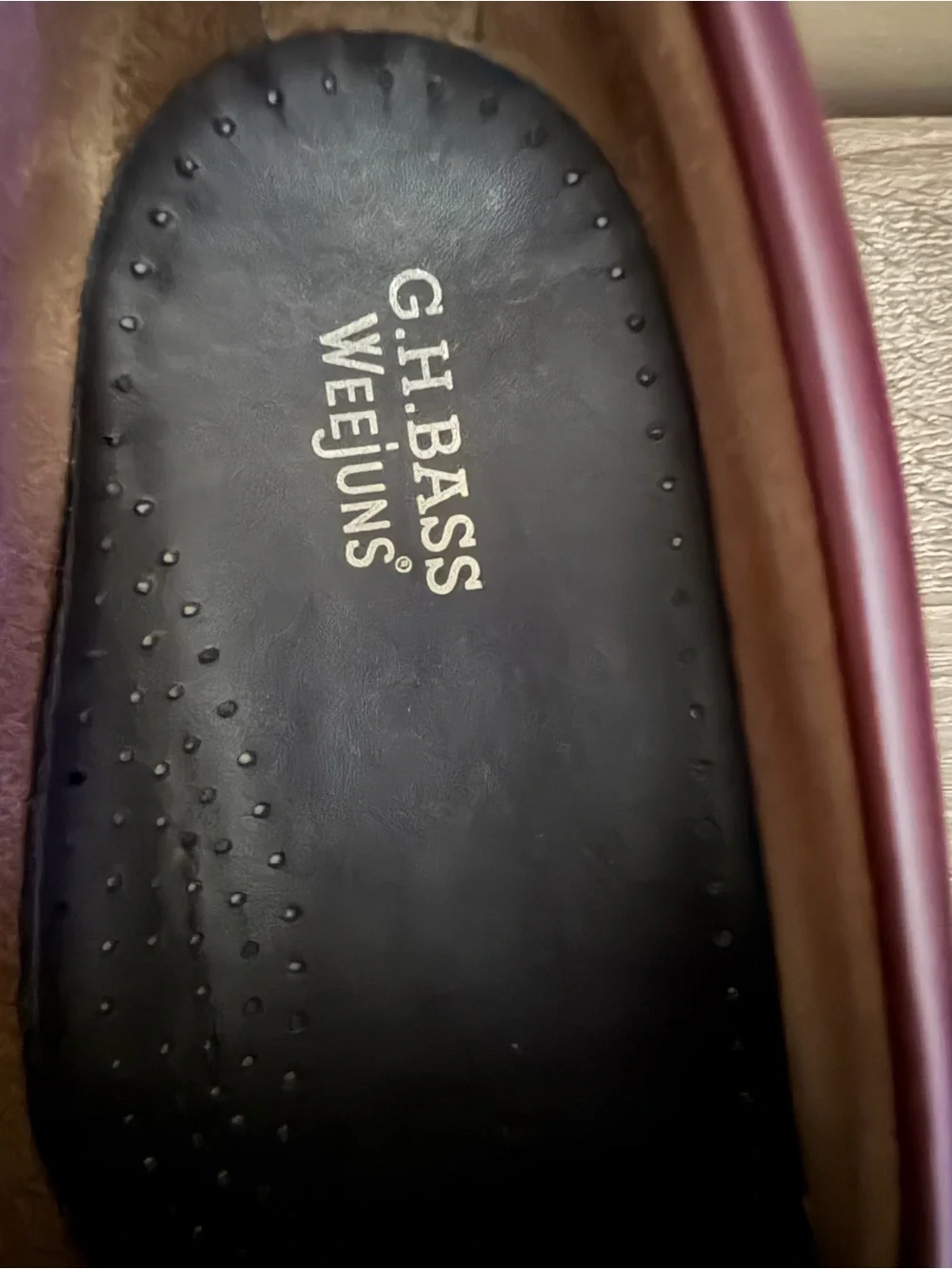 GH Bass Lug Sole Loafer size 11